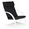Modern Home Stolica za ljuljanje white/black Modern Home TXWQM-31WH/BL
