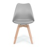 Modern Home Trpezarijske stolice set 4 kom filipo light grey 2 PC-003 GREY