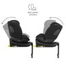 Kinderkraft set auto sedišta i-lite i-fix endura safe sa isofix bazom black KCENSA00BLK3000