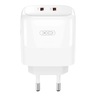 XO Gan L140, 35w, 2 x Tip-C, White Kućni Punjač