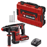 Einhell Akumulatorska čekić bušilica set TP-HD 18/28 Li BL+4 (1x3,0Ah+)