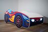 Dečiji krevet 160x80cm (Trkacki auto) RED BLUE CAR - LED  74008