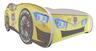 Dečiji krevet 160x80cm (Trkacki auto) DOG ADVENTURE YELLOW 74034