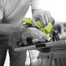 Električna  kružna testera (190mm)  1400W - RYOBI RCS1400-G