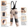 Radne pantalone sa tregerima - NEO TOOLS 81-320-S