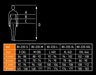 Polukombinezon radni (ženski) - NEO TOOLS 80-240-M