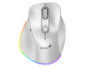 Miš GENIUS Ergo 9000S Pro Pearl White USB Bežični Pine Wood
