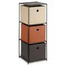 Vilde - Storage  Solutions  568099 - Metalna polica sa 3 korpe, 34,5 x 100 CM
