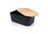 Vilde 259301 - Kutija za hleb  33 x 18,5 x 12 cm - Crna