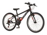 Bicikl visitor radiance 24" crno crveni