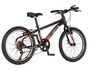 Bicikl visitor radiance 20" crno crveni 1203115