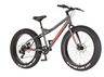 Bicikl visitor fat bike 26" bigfoot sivo crveni