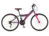 Bicikl venssini parma 24" crno roze 1241069