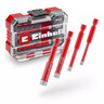 Einhell XS-CASE 4 kom set dijamantskih burgija za keramiku E6.3-1/4"