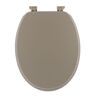 Tendance wc daska mdf sa plasticnim okovima 37,5x46cm mdf sivo smedja