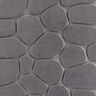 Tendance tepih za kupatilo pebble 50x80 cm memorijska pena mikrofiber tamno siva