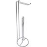 Tendance drzac toalet papira samostojeci 15x15x54 cm metal hrom