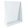 Tendance ogledalo fiksno 38x41cm belo