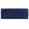 Tendance tepih za kupatilo pebble 45x120 cm memorijska pena mikrofiber tamno plava
