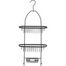 Tendance dvostruka viseca polica sa posudom za sapun 26x11x63cm metal