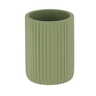 Tendance čaša za četkice pruge 9,5x7cm poliresin zelena