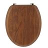 Tendance wc daska sa plasticnim okovima  50x37.5x5.5cm acacia rustic style