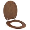 Tendance wc daska sa plasticnim okovima  50x37.5x5.5cm acacia rustic style