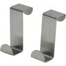 Tendance kukice set 2/1 4,5x2,8x6cm inox siva