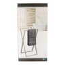 Tendance držač peškira sklopive konstrukcije 85x45x37cm metal bela