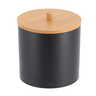 Tendance kutija za vatu  bath 7,5x10 cm bambus crna