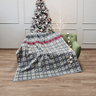 Dekordom Ćebe eco blanket 150x200 - snowflake grey 16117c