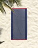 Dekordom Plažni peškir beach master 86x170 - lines beach blue