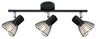 Fly Plafonska Lampa Crna 3 3x40W E14