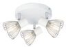 Fly Plafonska Lampa Bela Hrom 1 3x40W E14