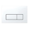 Geberit 115.119.11.1 Delta50 White taster za ugradne vodokotliće dvokoličinski četvrtasti