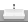 Roca A3270Y2000 The Gap Square White umivaonik (lavabo) 60x37x13 nadgradni sa prelivom pravougaoni