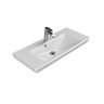 Turkuaz CeraStyle Porto White umivaonik (lavabo) 85,5x38x7 konzolni sa rupom za bateriju i prelivom 68200U