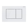 Geberit 115.137.11.1 Delta30 White taster za ugradne vodokotliće dvokoličinski pravougaoni