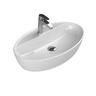 Turkuaz CeraStyle One White umivaonik (lavabo) 67x42,5x13,5 nadgradni sa rupom za bateriju ovalni 76500U