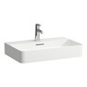 Laufen 8.1028.4.000.104.1 Val White Umivaonik (lavabo) 65x42x11,5 nadgradni pravougaoni sa prelivom
