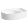 Laufen 8.1228.1.000.109.1 Val White umivaonik (lavabo) 50x40x12,5 nadgradni bez rupe za bateriju