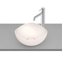 Roca A327A15000 Ruy Ohtake White FineceramicÂ® umivaonik (lavabo) 38x38x18,1 nadgradni asimetrični ovalni sa poklopcem za odliv
