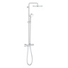 Grohe 26670000 Tempesta Cosmopolitan System 250 Chrome kompletni tuš sistem usponski sa termostatom i okruglim nadglavnim tušem