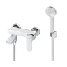 Rosan 137401 Stolz Chrome baterija (slavina) za tuš sa izlivom izvlačećim i ručnim tuš setom
