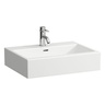 Laufen 8.1743.4.000.104.1 Living City White umivaonik (lavabo) 60x46x14 konzolni i nadgradni sa rupom za bateriju i prelivom