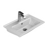 Turkuaz CeraStyle Arte White umivaonik (lavabo) 55x36,5x2 konzolni sa rupom za bateriju i prelivom 67200U