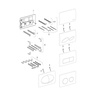 GEBERIT 240.173.00.1 KOMPLET VIJAKA ZA RAZMAK (2 KOM.)