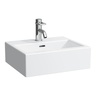 Laufen 8.1543.3.000.104.1 Living City White umivaonik (lavabo) 45x38x15,5 nadgradni sa prelivom