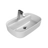 Turkuaz CeraStyle Aqua White umivaonik (lavabo) 59,7x40,2x16 nadgradni sa rupom za bateriju 77100U