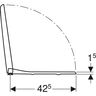 Geberit WC daska Smyle, softclose, odozgo